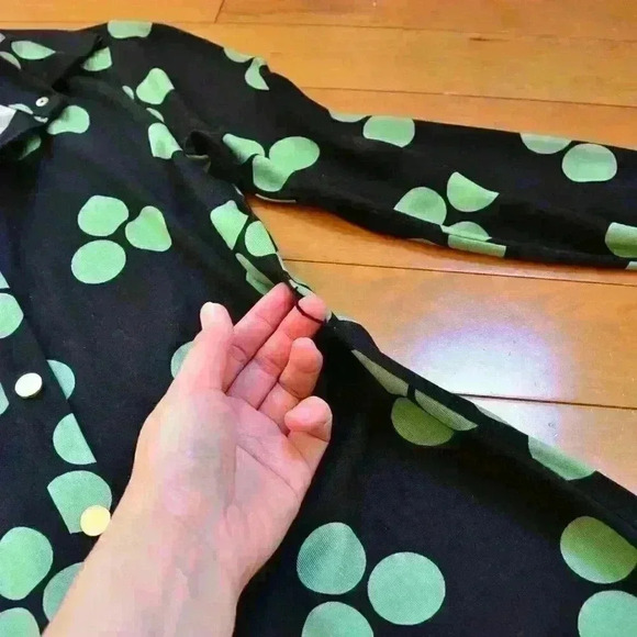 Diane von Furstenberg New Newsy Silk Jersey Dress Size 2 - Picture 8 of 12